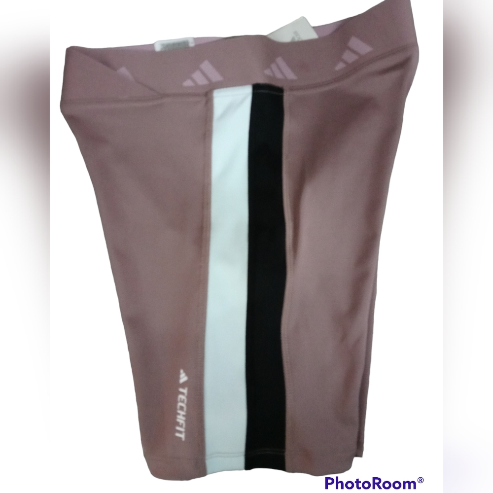 NWT ADIDAS HYPERGLAM TECHFIT SHORTS - Picture 4 of 5